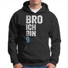 Kinder Bro Ich Bin 9 Jahre Alt Birthday 9Th Birthday Kapuzenpullover