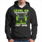 Level 9 Years Birthday Young Gamer 2016 Birthday Kapuzenpullover