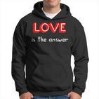 Love Is The Answer Kapuzenpullover