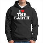 I Love The Earth Heart Environmental Alist Kapuzenpullover