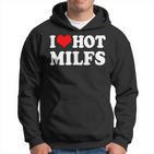 I Love Hot Milfs I Heart Hot Milfs Couple Set Kapuzenpullover