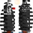 I Love My Rookie Ich Liebe Meinen Rookie Kapuzenpullover