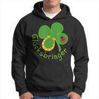 Lucky Charm Ladybird Clover Leaf For Friends Good Luck Kapuzenpullover