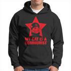 Meine Katze Ist Kommunist Kapuzenpullover