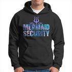 Mermaid Security Dad Mermaid Family Mermaid Squad Kapuzenpullover