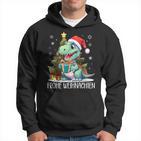 Merry Christmas Family Children's Dinosaur T Rex Christmas Kapuzenpullover