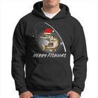 Merry Fishmas Fishing Zander Christmas Kapuzenpullover