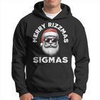 Merry Rizzmas Sigmas Rizz Christmas Santa N Gen Alpha Kapuzenpullover