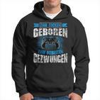 Nerd Gamer Zum Zocken Geboren Zum Arbeiten Zwungen S Kapuzenpullover