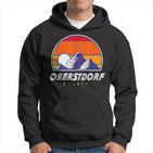 Oberstdorf Bayern Germany Retro 80S Ski Holidays Kapuzenpullover