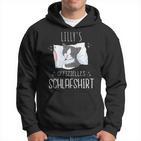 Official Cat Sleep Personalised Name Lilly Kapuzenpullover