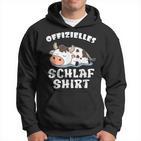 Official Sleep Cow Cows Farmers Children's Kapuzenpullover