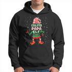 Papa Elf Outfit Christmas Family Elf Christmas Xmas Kapuzenpullover