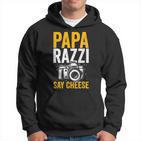 Paparazzi Say Cheese Photographer Photography Camera Kapuzenpullover