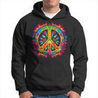 Peace Love Hippie Kostüm Tie Dye 60Er 70Er Jahre Kapuzenpullover