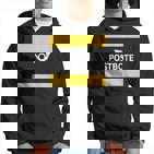 Postman Costume Post Carnival Postman Kapuzenpullover