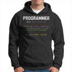 Programmer Definition Computer Skills Programmer S Kapuzenpullover