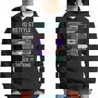Retro Style Music Forever Young Radio Cassette S Kapuzenpullover