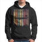 Retro Zeppelin 70Er Jahre Dirigible Blimp Luftschiff Zepelin Zepplin Kapuzenpullover