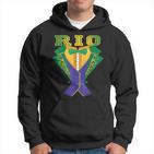 Rio Carnival Costume Brazil Rio De Janeiro Souvenir Kapuzenpullover