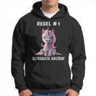 Rule 1 Snout Unicorn Sarcasm Kapuzenpullover