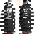 Sober Into Bed Kapuzenpullover