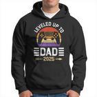 Spielerpapa Leveled Up To Daddy 2025 Dadintage Kapuzenpullover