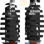 Team Herrmann Stolze Familie Nachname Kapuzenpullover