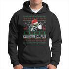 Ugly Christmas Zander Claus Angler Weihnachten Fishing Sports Kapuzenpullover