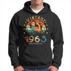 Vintage 1965 60 Geburtstag Frau Retro 60 Jahre Geschenk Kapuzenpullover