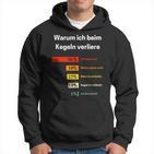 Warum Ich Beim Kegelnerloere Kegelnerlo Kapuzenpullover