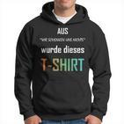 Wir Schenken Uns Nicht German Kapuzenpullover