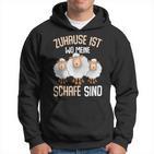 Zuhause Ist Wo Meine Sheep Home Is Where My Sheep Kapuzenpullover