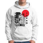 Aesthetic Retro Tokyo Tower Silhouette Japan Fans Kapuzenpullover