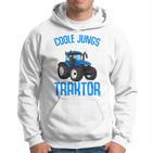 Children's Cool Boys Driving Tractor Tractor Boy Kapuzenpullover