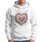 Confetti In The Heart Long-Sleeved Kapuzenpullover