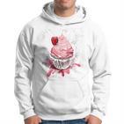 Cupcake-Weinlese Kapuzenpullover