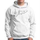 Deutschrap Hip Hop 187 Hand Shield Gesture Kapuzenpullover