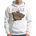 Rock Hyrax Meme Dassie Cute Animal Lover Gray Kapuzenpullover