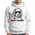 Goldendoodle I Love My Doodle Labradoodle Golden Doodle Dog Kapuzenpullover