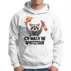 Ich Mach Ne Spritztour X Waschbär Meme Racoon X Pedro Spritz Kapuzenpullover