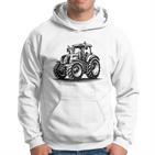 Ich Schnarche Nicht Spruch Farmer Farmer Tractor Blue Kapuzenpullover