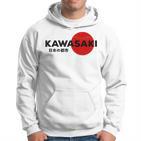 Kawasaki City 80S Retro 90S Japanese Aesthetic Kawasaki Kapuzenpullover