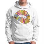 Make Love Not War 70Er Jahre Hippie Stil Kapuzenpullover