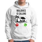 Maldives Calls Souvenir Holiday Travel Summer Kapuzenpullover