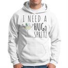 I Need A Hugo Spritz Summer Elderberry Prosecco Cocktail Hug Kapuzenpullover