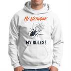 My Network My Rules Lustiges It Cyber Security Kapuzenpullover