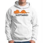 Sleepysaurus Schlaf Schlafanzug Nachthemd Dinosaurier Kapuzenpullover