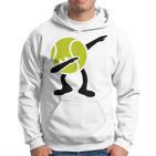 Tennis Dabbing Tennis Ball Tennis Player Ball Sport Kapuzenpullover