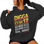 12Th Birthday Boy Girl 12 Years 2013  Kapuzenpullover für Damen